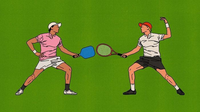 Người chơi tennis cảm thấy bị đẩy ra khỏi không gian của chính mình vì pickleball.