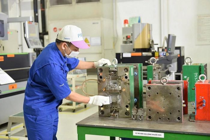 Chế tạo là ngành dẫn đầu về số dự án mới. Ảnh: Đức Thanh