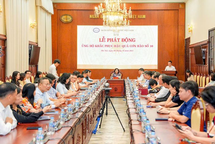 Quang cảnh Lễ phát động. Ảnh: NHNN