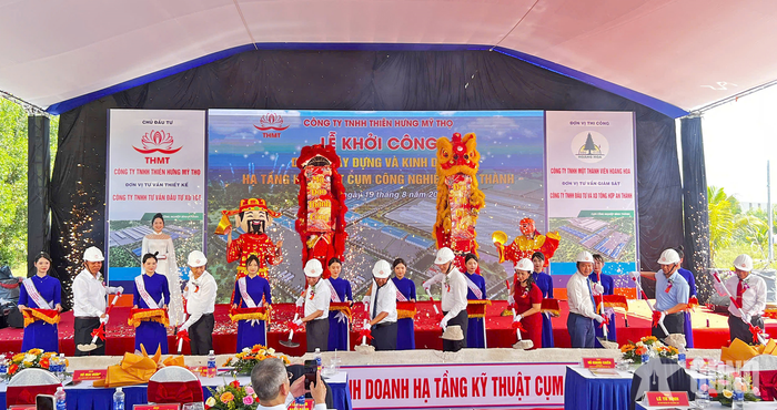 Gia Lai khởi công Dự án xây dựng và kinh doanh hạ tầng kỹ thuật Cụm công nghiệp Bình Thành. 