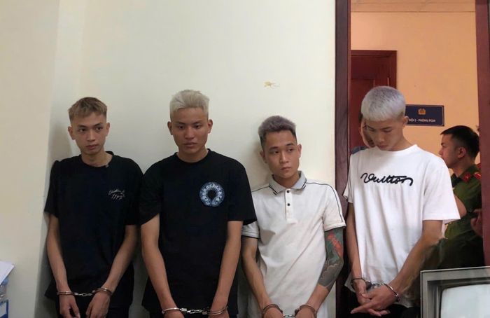 Các đối tượng trong đường dây buôn bán ma túy trên không gian mạng. Ảnh: Tư liệu