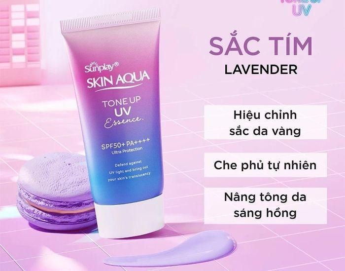 Bộ Y tế vừa ra quyết định thu hồi số tiếp nhận Phiếu công bố mỹ phẩm đối với sản phẩm Skin Aqua Tone Up UV Essence Lavender. Ảnh: SP. Nguồn Znews