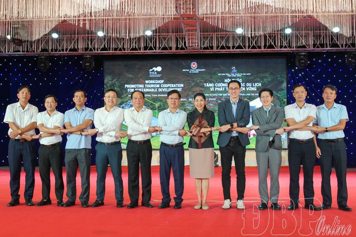 Hội thảo tăng cường hợp tác du lịch vì phát triển kinh tế bền vững do UBND tỉnh Điện Biên phối hợp với Đại sứ quán Vương quốc Thái Lan tổ chức.