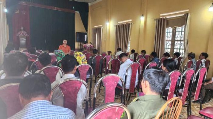 Một buổi truyền thông về TGPL cho người dân tỉnh Lào Cai.