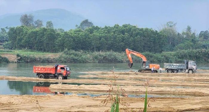 Các mỏ khoáng sản ở Quảng Ngãi được kiểm sát, giám sát chặt chẽ. Ảnh: CV.
