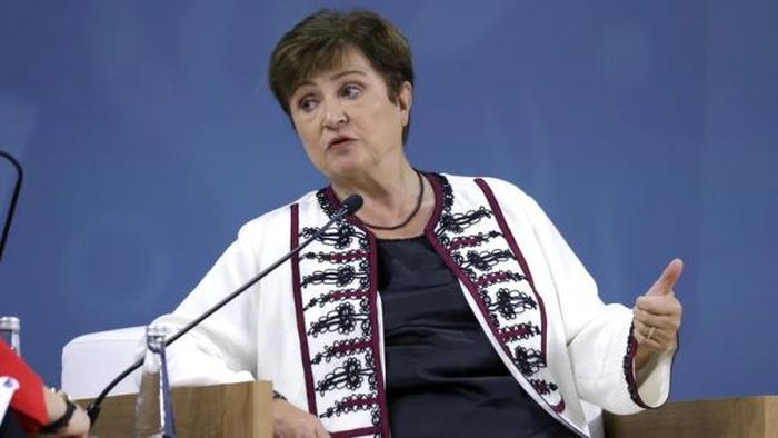 Hình ảnh bà Kristalina Georgieva, Tổng Giám đốc IMF. Ảnh: rte.ie