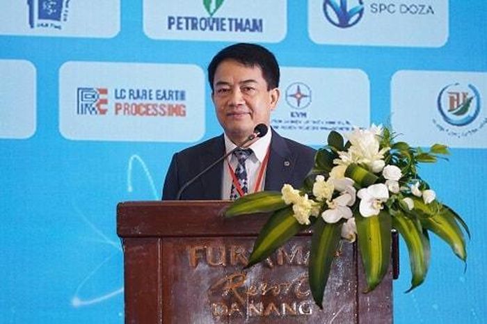 TS. Trần Chí Thành, Viện trưởng Viện NLNT Việt Nam phát biểu tại Hội nghị.