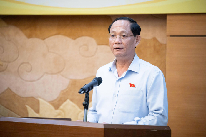 Phó chủ tịch Quốc hội Trần Quang Phương phát biểu tại buổi lễ.