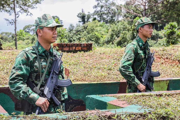 Cán bộ, chiến sĩ tại các đơn vị tập trung cao độ thực hiện nhiệm vụ trong tình hình mới