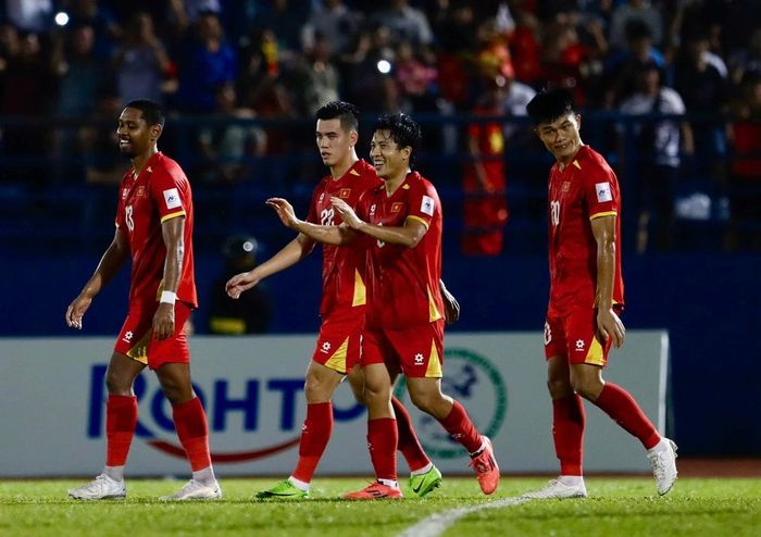 Văn Vĩ cùng Hai Long, Tiến Linh, Xuân Son là những cầu thủ ghi bàn tốt nhất cho tuyển Việt Nam hiện tại. Ảnh: Tuấn Phạm