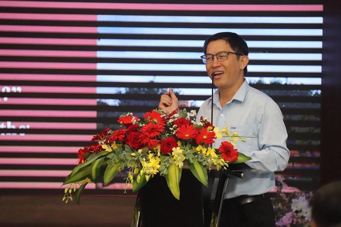 TS. Nguyễn Hồ Phong ,Trường Đại học Văn hóa TP. Hồ Chí Minh phát biểu