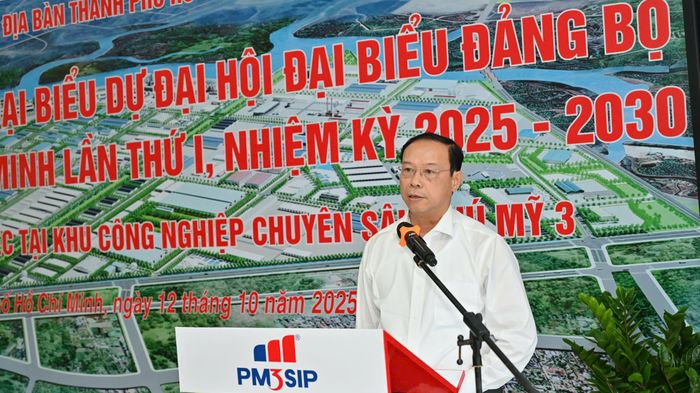  Phó Chủ tịch Thường trực UBND TPHCM Nguyễn Văn Thọ phát biểu tại buổi làm việc 