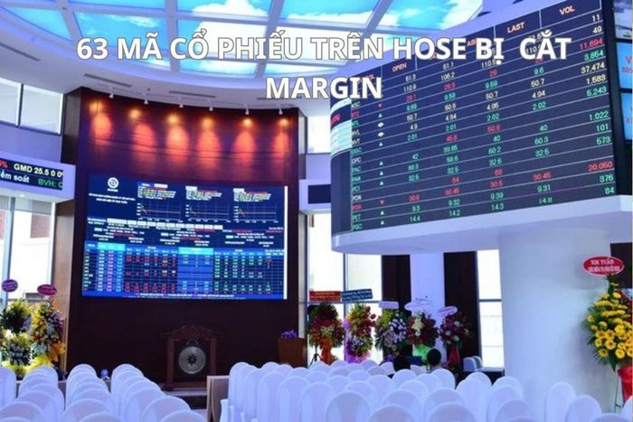 Cập nhật mới nhất 63 mã chứng khoán trên HoSE bị cắt margin. Ảnh minh họa: A.N/Bnews/vnanet.vn