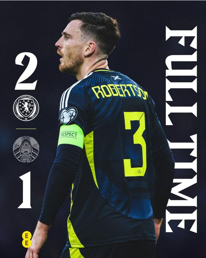 Scotland thắng Belarus 2-1