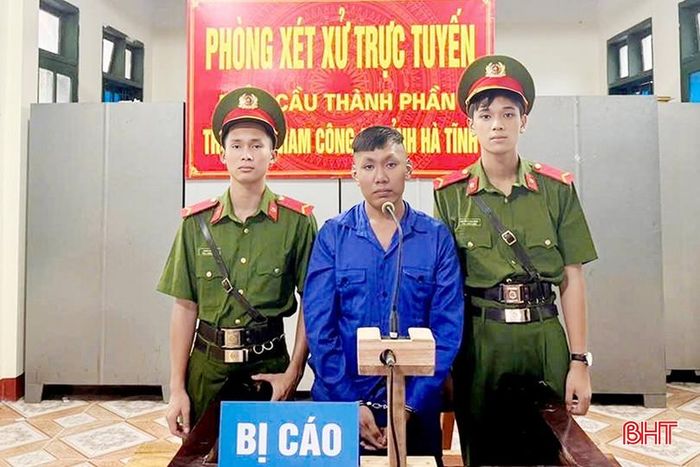  Bị cáo Nguyễn Văn Thiện (SN 1993, trú xã Lộc Hà) bị tuyên mức án 9 năm tù giam về tội "Giết người". 