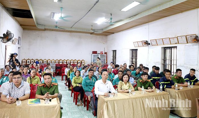 Các đại biểu dự lớp tập huấn.