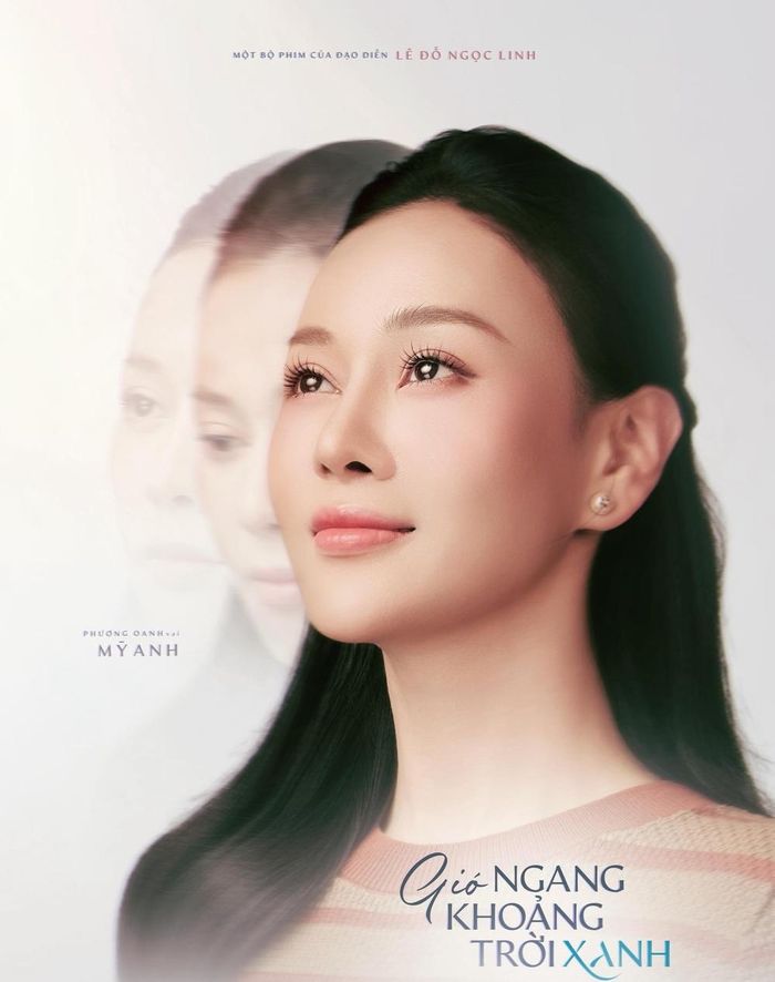 Phương Oanh trở lại với phim mới "Gió ngang khoảng trời xanh". Ảnh: NSX
