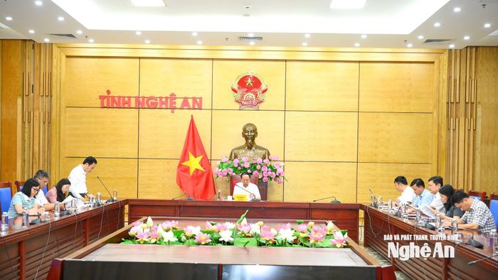Toàn cảnh cuộc họp. Ảnh: Thành Cường