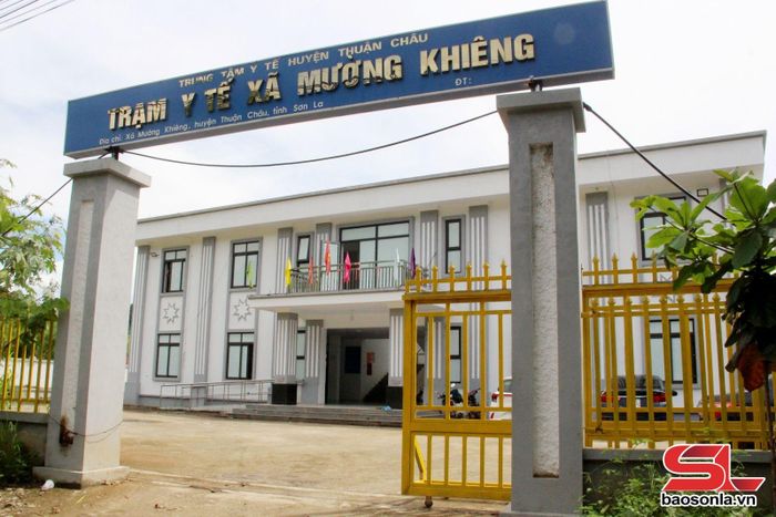 Trạm Y tế xã Mường Khiêng.