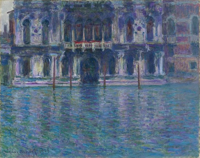 Bức “The Palazzo Contarini” (Cung điện Contarini, sơn dầu trên vải, 1908)