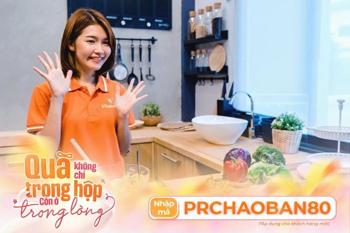 bTaskee chăm sóc bạn bằng sự tận tâm 