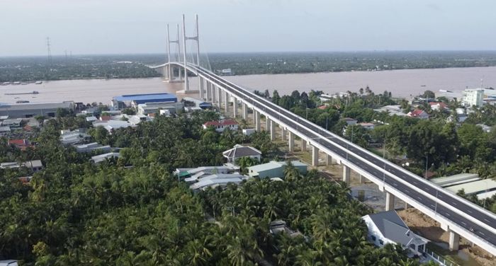 Cầu Rạch Miễu 2 góp phần hoàn thiện hạ tầng giao thông vùng Đồng bằng sông Cửu Long.