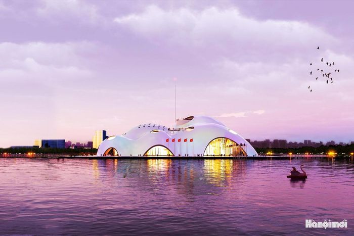 Phối cảnh Nhà hát Opera Hà Nội.