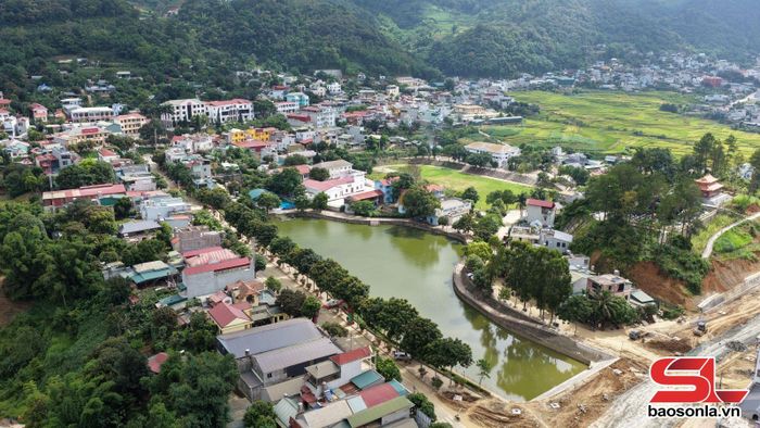 Trung tâm xã Bắc Yên.