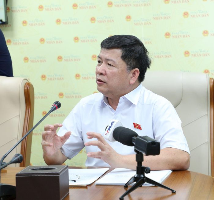 Phó Chủ nhiệm Ủy ban Văn hóa và Xã hội Tạ Văn Hạ nhấn mạnh để đạt được mục tiêu Net Zero trong điều kiện của Việt Nam đòi hỏi "nỗ lực quyết tâm tinh thần rất lớn" và "sức mạnh tổng hợp". Ảnh: Khánh Duy