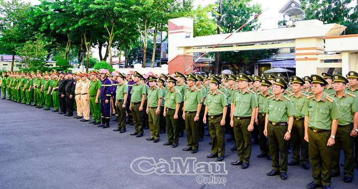 Công an tỉnh không ngừng kiện toàn về tổ chức, xây dựng lực lượng, đáp ứng yêu cầu nhiệm vụ trong tình hình mới.