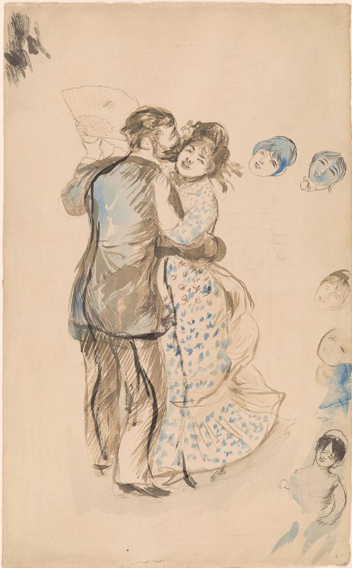 “Khiêu vũ ở nông thôn”, 1883