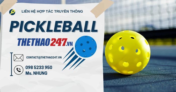 Minh họa môn pickleball