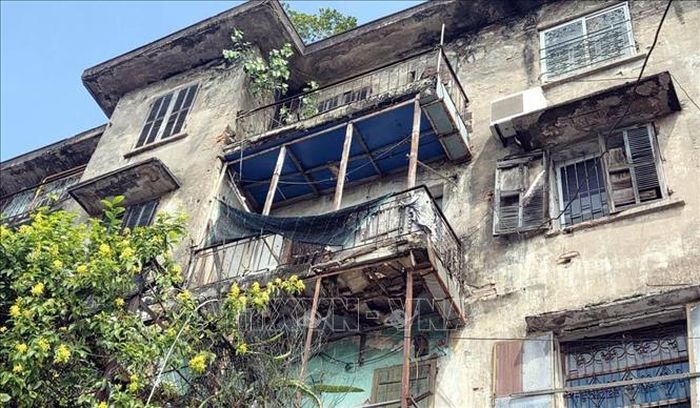 Tòa nhà 5 tầng đường Trần Đăng Ninh, phường Nam Định (Ninh Bình).