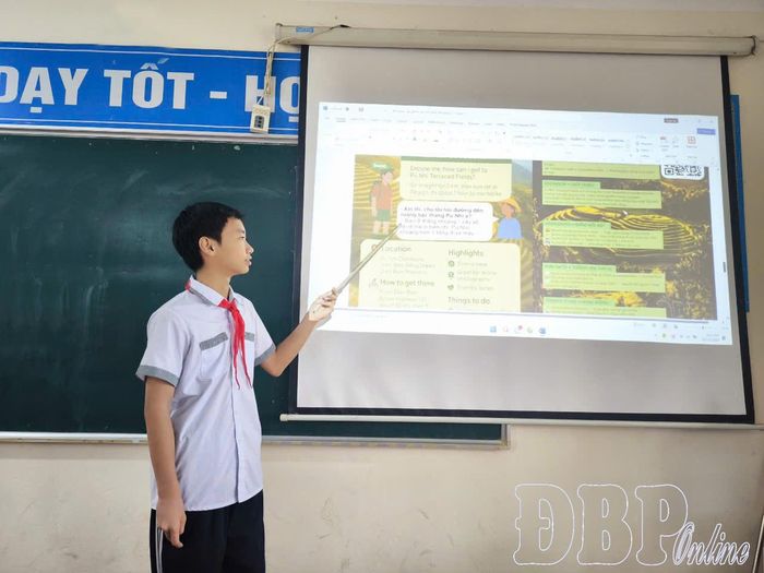 Tri thức lịch sử được học sinh thể hiện bằng sản phẩm truyền thông trở nên sinh động hơn.