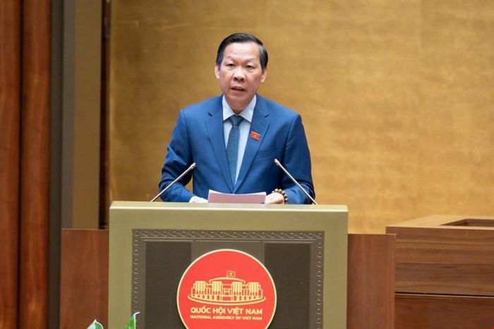 Chủ nhiệm Ủy ban Kinh tế - Tài chính Phan Văn Mãi. Ảnh: Quốc hội