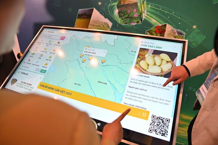 Lần đầu tiên ra mắt Bản đồ Nông sản Việt. Ảnh: NAM NGUYỄN 