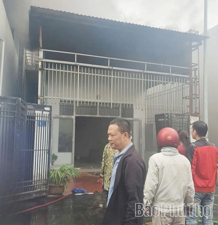 Hiện trường vụ cháy