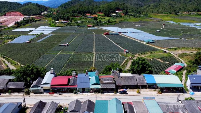 Một góc thôn Nậm Khắt xã Púng Luông.