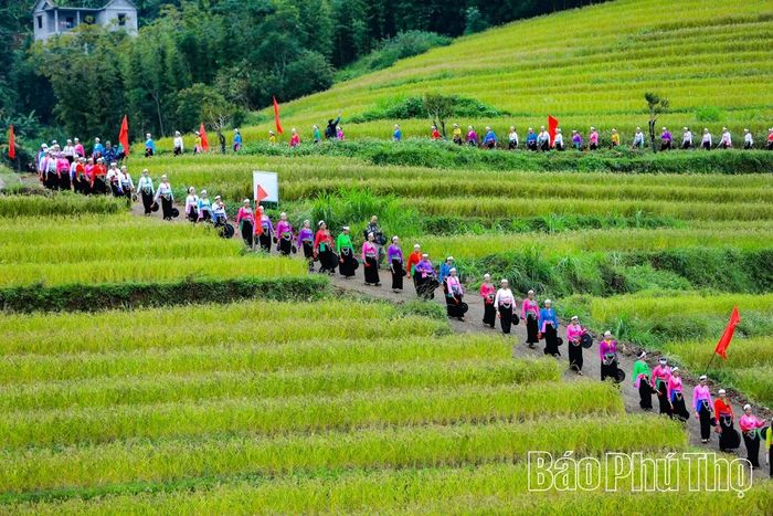 Công tác chuẩn bị cho màn trình diễn tấu chiêng