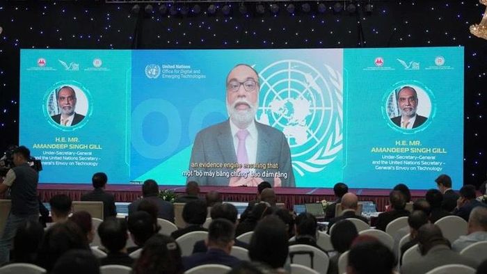 Ông Amandeep Singh Gill, Phó Tổng Thư ký Liên Hợp Quốc gửi thông điệp tới Hội nghị