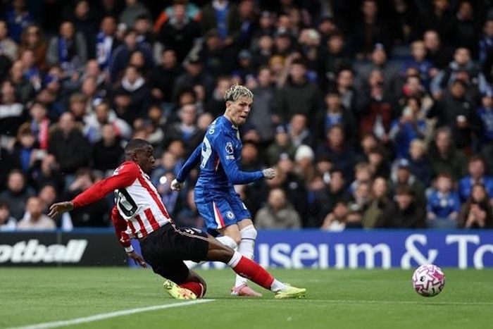 Garnacho đã ghi bàn cho Chelsea.