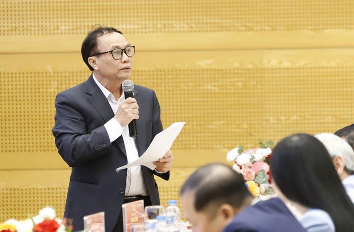 Ông Lê Đức Thịnh, Cục trưởng Cục Kinh tế hợp tác và Phát triển nông thôn, trả lời
