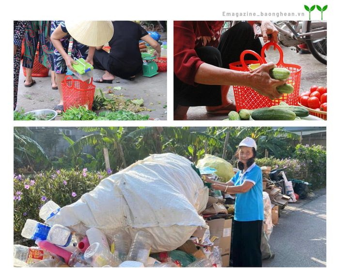 Những phụ nữ đóng vai trò quan trọng trong thay đổi thói quen sinh hoạt và nhận thức bảo vệ môi trường của mỗi gia đình. Ảnh: Nhóm PV
