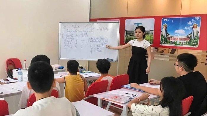 Chị Nguyễn Thu Trang với công việc giáo viên tiếng Trung tại Trung tâm tiếng Trung QTEDU Thanh Hóa.