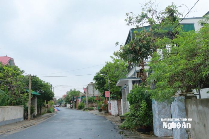 Một góc bình yên ở Khối Hải Giang1. Ảnh: G.H