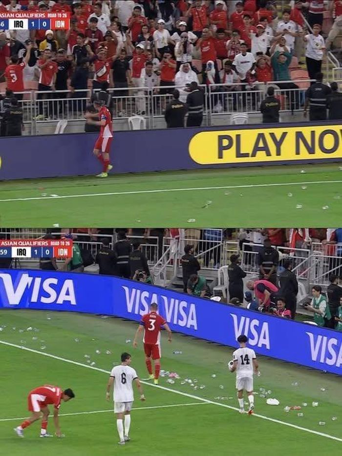 FIFA phạt Liên đoàn Bóng đá Indonesia vì sự cố CĐV ném chai nước