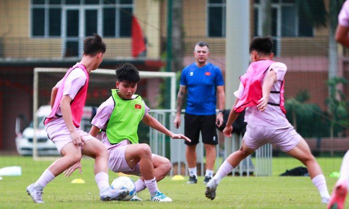 U17 Việt Nam tự tin với chiến thắng đầu tiên tại Nhật Bản.Ảnh: VFF