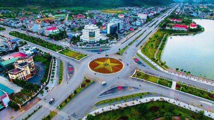 Diện mạo trung tâm tỉnh Lai Châu từng ngày đổi thay.