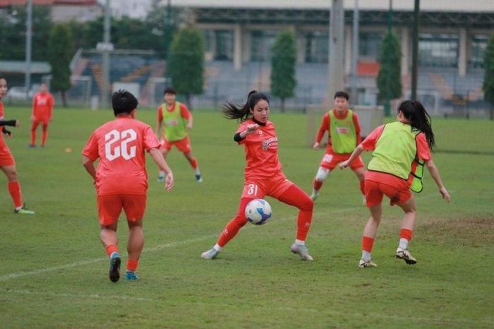 Trần Thị Duyên (số 31) mong muốn lần đầu được dự SEA Games 33