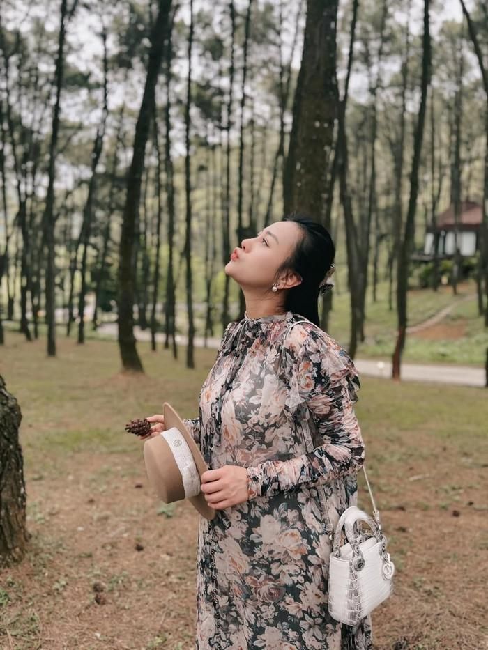 Lady Dior Himalayan Crocodile là một trong những mẫu xa xỉ trong bộ sưu tập của Phương Oanh. Ảnh: FBNV
